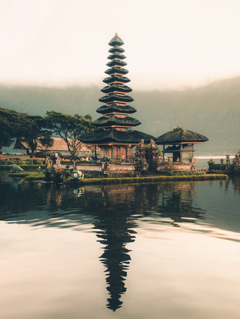 Lush terraces and temples of Bali